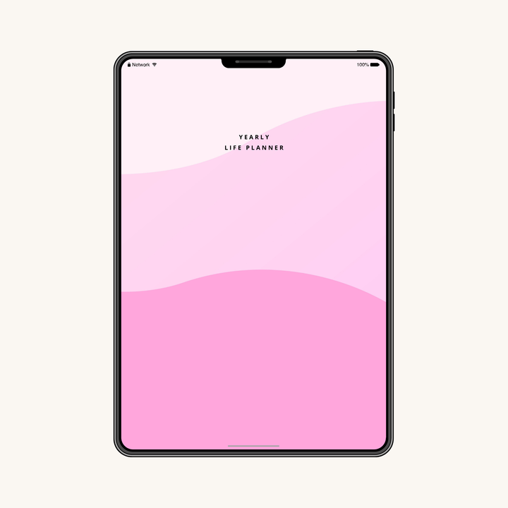 Digital Yearly Life Planner
